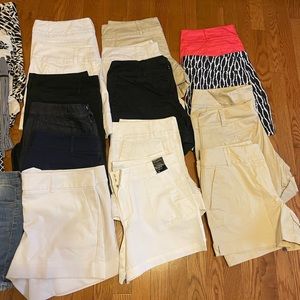 Shorts, Women's. LOT of 25 Pairs, Multiple Sizes from 6-10